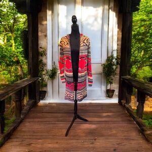 Colorful Patterned Women's Sweater